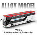 1:30 Scale Double-decker Bus Die-cast Model Collectible Display - Dadai Models