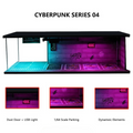 1:64 Cyberpunk Garage Diorama Model Set with LED Parking Lot DIY Collectible - Dadai Models
