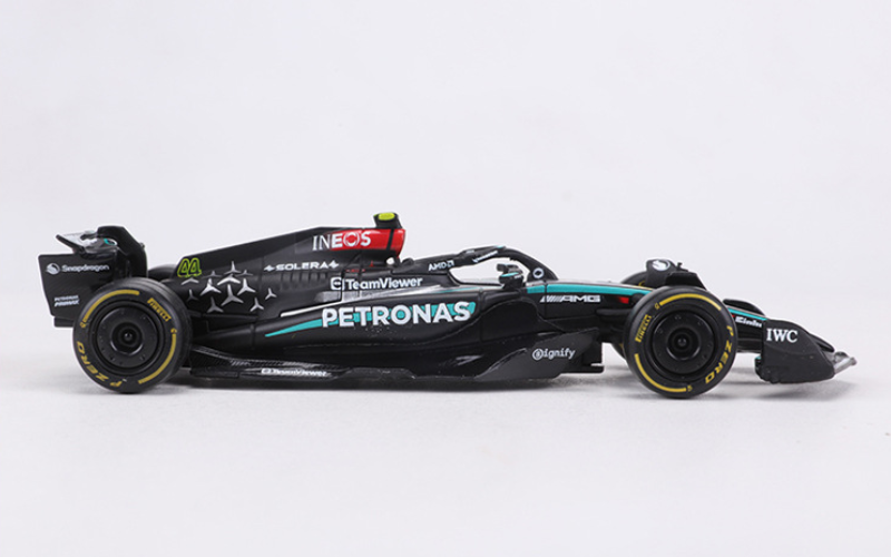 1:43 Mercedes F1 W15 Diecast Model 2024 Formula One Racing Car Collectible - Dadai Models