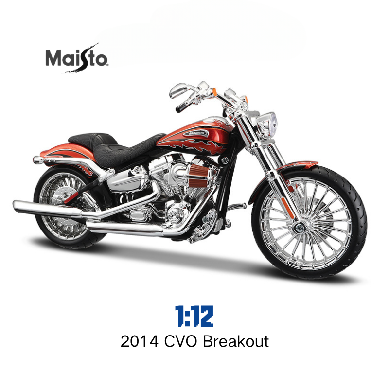 1:12 Harley-Davidson Scale Model Touring Die-cast Motorcycle – Collectible Display - Dadai Models