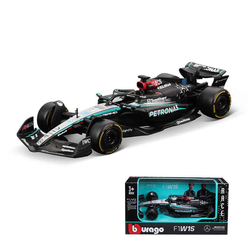 1:43 Mercedes F1 W15 Diecast Model 2024 Formula One Racing Car Collectible - Dadai Models