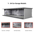 1:64 Model Parking Lot Diorama with Lights - Realistic Car Parking Space Simulation - Dadai Models