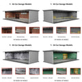 1:64 Model Parking Lot Diorama with Lights - Realistic Car Parking Space Simulation - Dadai Models